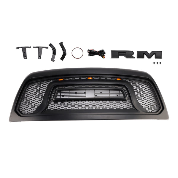 2010-2018 Ram 2500/3500 Laramie Limited Front Bumper Grill W/ Led Light