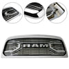 2010-2018 Ram 2500/3500 Laramie Chrome Front Bumper Grille W/ Led Light