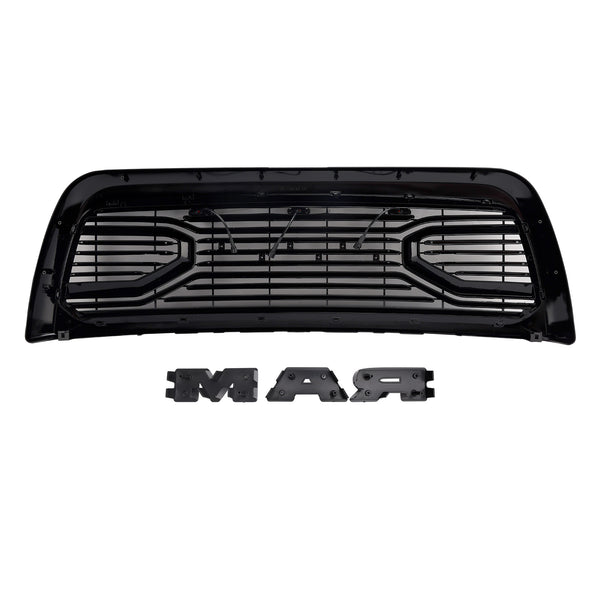 2010-2018 Ram 2500/3500 Laramie Black Front Bumper Grille W/ Led Light