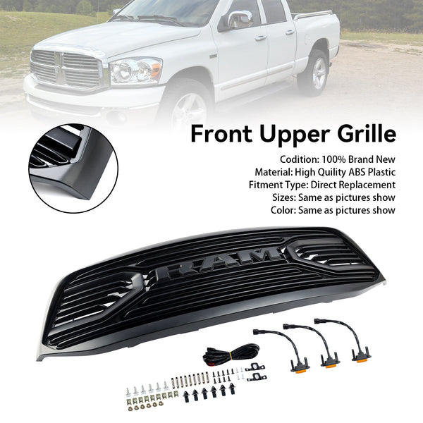 2006-2009 Dodge RAM 2500 3500 Front Bumper Grill Replacement Generic