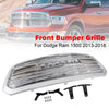 Dodge Ram 1500 2013-2018 LTD Style Front Bumper Grill Grille Chrome