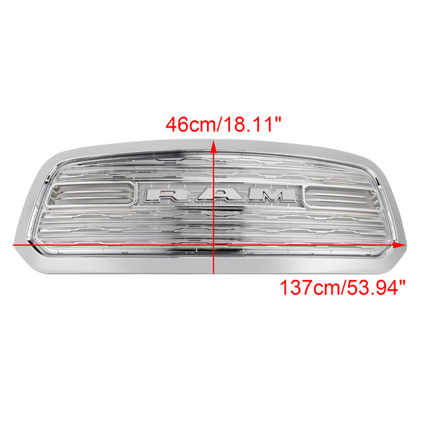 Dodge Ram 1500 2013-2018 LTD Style Front Bumper Grill Grille Chrome