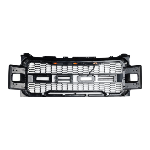 2017-2019 Ford F-250 F-350 F-450 Raptor Style Front Bumper Grill Generic