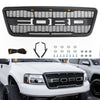 Ford F150 2004-2008 Grill Raptor Style Front Grille with LED Light & Letter Generic