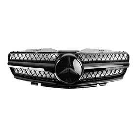 2003-2006 Benz R230 SL500 SL600 SL55 Front Upper Grill Upgrade Replacement Generic