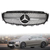 2017-2018 Benz E400 and AMG E43 Sedan Sports Diamond Silver Border Front Grille Grill Generic