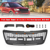 12-15 Explorer Bumper Grill W/Lights ABS Front Upper Grill Replacement Generic