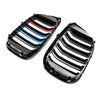 BMW G01 X3 G02 X4 Gloss Black 2PCS M-Color Kidney Grill Grille 51138469959 Generic