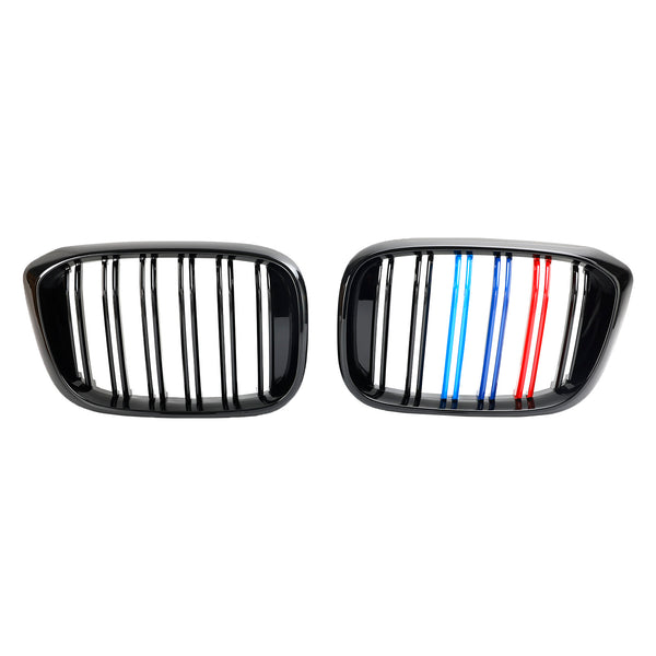 BMW G01 X3 G02 X4 Gloss Black 2PCS M-Color Kidney Grill Grille 51138469959 Generic