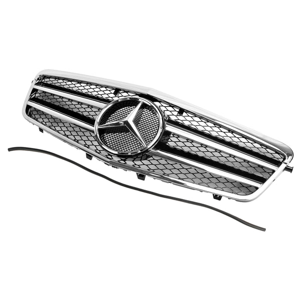 09.2009-02.2013 Mercedes-Benz W212 E200 E220 E350 E550 AMG Front Bumper Grill Grille Generic