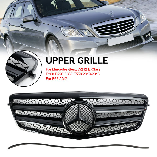 09/2009-02/2013 Mercedes-Benz E-Class W212 E200 E220 E350 E550 Front Bumper Grille Grill Generic