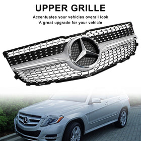 Benz 2013-2015 GLK350 BASE Sport Utility 4-DOOR Front Bumper Diamond Grill 2048802983 Generic