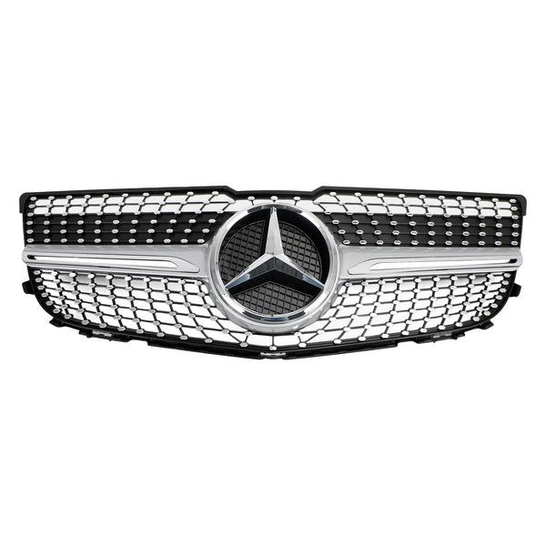 Benz 2013-2015 GLK350 4MATIC Sport Utility 4-DOOR Front Bumper Diamond Grill 2048802983 Generic