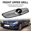 2014-2017 Mercedes E-CLASS W207 Coupe Front Bumper Grille Grill Diamond without camera Generic