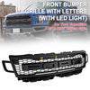 2018-2021 Ford Expedition Front Bumper Grill Grill Raptor Style W/LED Generic