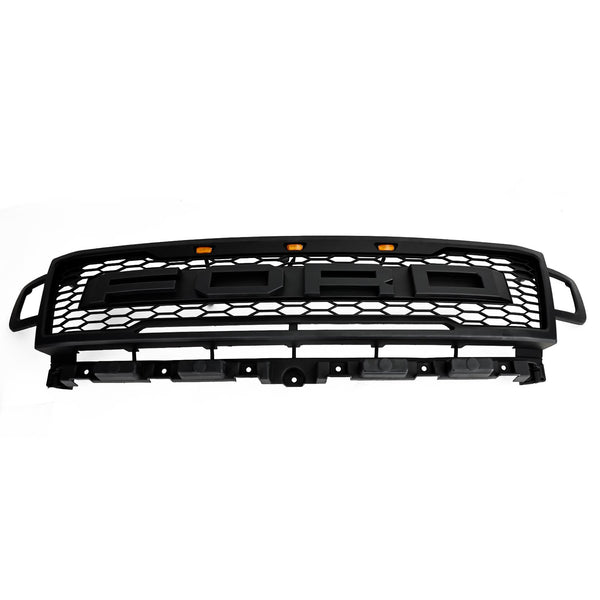 2018-2021 Ford Expedition Front Bumper Grill Grill Raptor Style W/LED Generic