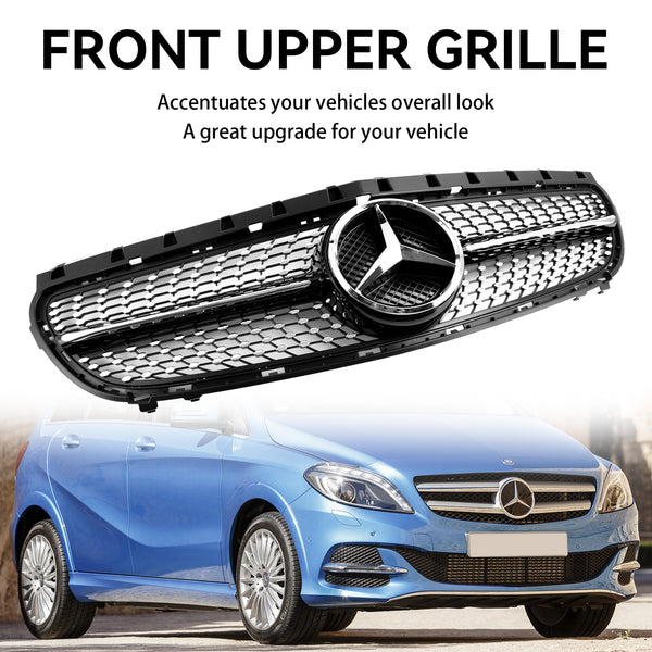 2015-2018 Mercedes Benz B-Class W246 Facelift Front Bumper Grill Grille Generic