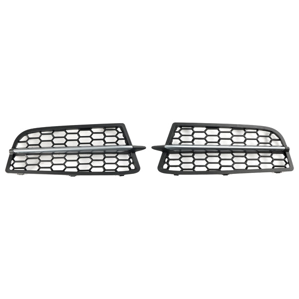 2011-2015 BMW 1-Series F20 F21 M 2PCS Front Bumper Fog Light Cover Bezel Grill Grille 51118053803 51118053804 Generic