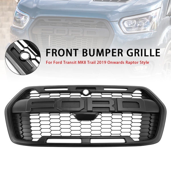 Transit MK8 2019+ Ford Trail Raptor Style Front Bumper Grille 2467809 LK31-17B968-AA5YZ9 Generic