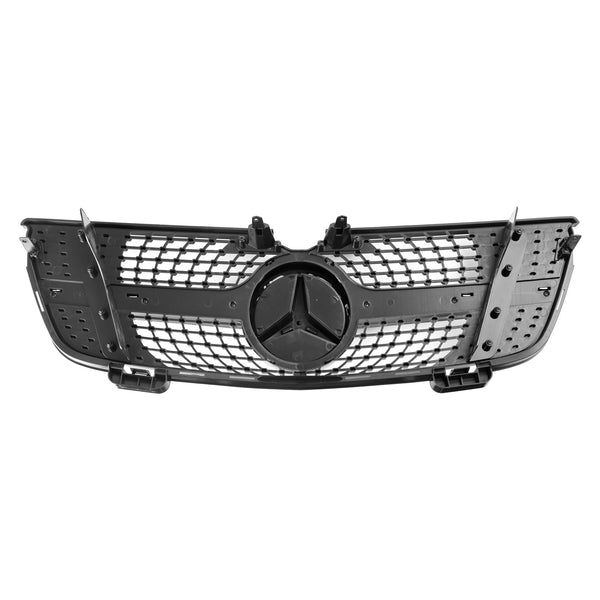 2010-2012 Mercedes Benz GL-Class X164 GL350 Chrome Diamonds Front Bumper Grille 1648880223 Generic