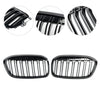 2018-2021 BMW 2 Series F45 F46 2pcs Gloss Black Front Kidney Grill Grille Generic