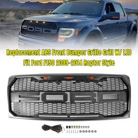 Ford F150 2009-2014 Raptor Style Front Bumper Grille Grill Generic