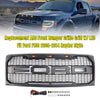 Ford F150 2009-2014 Black Raptor Style Front Bumper Grille Grill With LED Generic