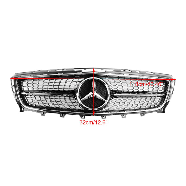 2011-2014 Benz W218 CLS250 CLS350 CLS400 CLS500 CLS550 C218 X218 CLS-Class  Front Grill Grille Generic