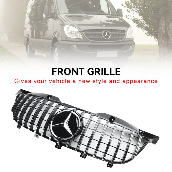 2006-2013 Mercedes Benz Sprinter W906 Pre-Facelift Front Bumper Grill Grille Generic