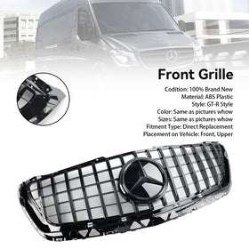 2014-2018 Benz Sprinter W906 Facelift Front Bumper Grill A9068880523 Generic