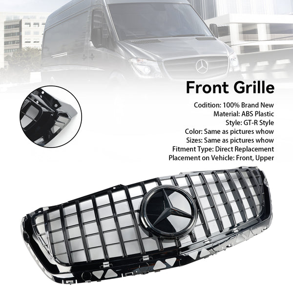 2014-2018 Mercedes Benz Sprinter W906 Facelift Front Bumper Grill A9068880523 Generic