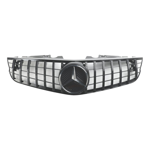 2009-2012 Benz SL-Class R230 SL550 SL600 Front Bumper Upper Grill Generic