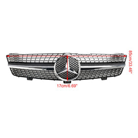 2008-2010 Mercedes Benz CLS-Class W219 C219 Diamond Front Radiator Grille Grill Generic