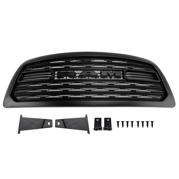 Dodge Ram 1500 2009-2012 LTD Style Front Bumper Grill Grille W/ Led Light