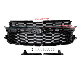 2021-2024 Chevrolet Tahoe Suburban Z71-Look Front Bumper Grille Black 84913568 Generic