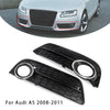 2008-2011 Audi A5 Coupe/Sportback/Cabriolet Base Model A Pair Of Car Fog Lamp Grilles 8T0807681 8T0807682 Generic