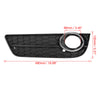 2008-2011 Audi A5 Coupe/Sportback/Cabriolet Base Model A Pair Of Car Fog Lamp Grilles 8T0807681 8T0807682 Generic