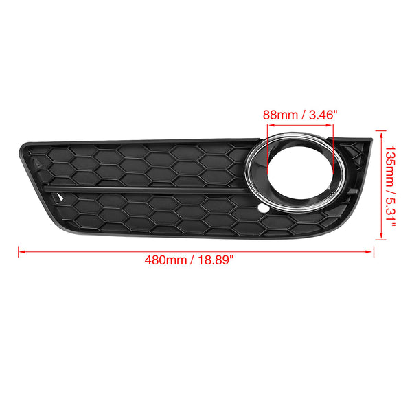 2008-2011 Audi A5 Coupe/Sportback/Cabriolet Base Model A Pair Of Car Fog Lamp Grilles 8T0807681 8T0807682 Generic