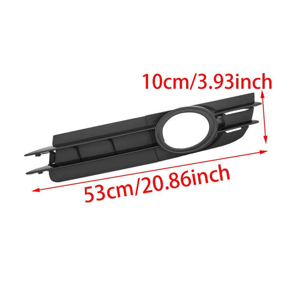 2005-2008 Audi A6 C6 Fog Light Grill Pair L+R 4F0807681A 4F0807682A Generic