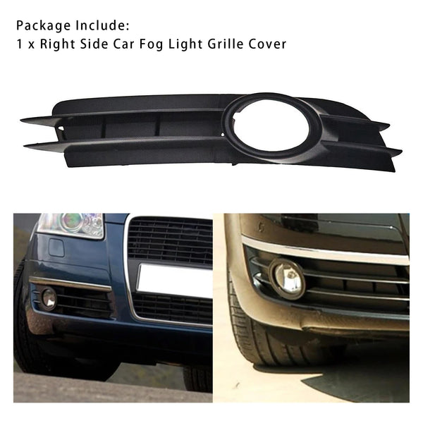 2005-2008 Audi A6 C6 Fog Light Grill Pair L+R 4F0807681A 4F0807682A Generic