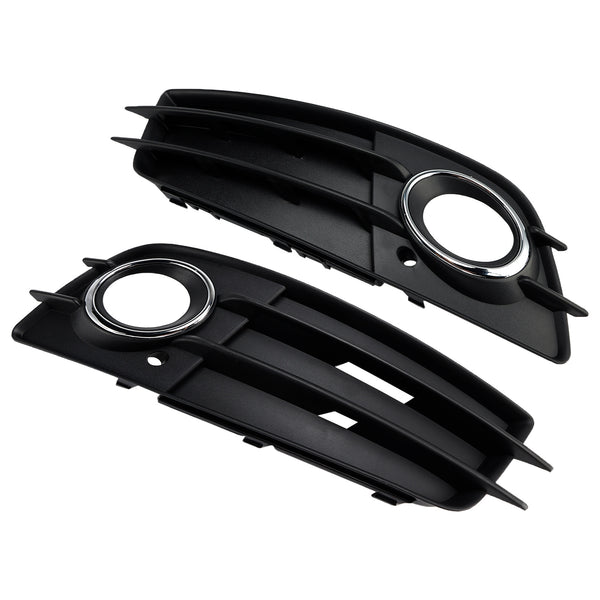 2008-2012 Audi A4 B8 S-Line S4 Fog Light Grill 8K0807681C01C 8K0807682C01C Generic