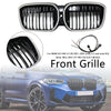 2022-2024 BMW IX3 G08 LCI Double Slat Black Front Kidney Grill Grille Generic