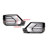 2PCS Front Bumper Grille Fog Lamp Grille 81A807681G Fit Audi Q2 2016-2020