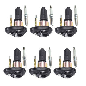 2002-2005 Chevrolet Trailblazer EXT L6 4.2L 6X Ignition Coils Spark Plugs UF303 Generic