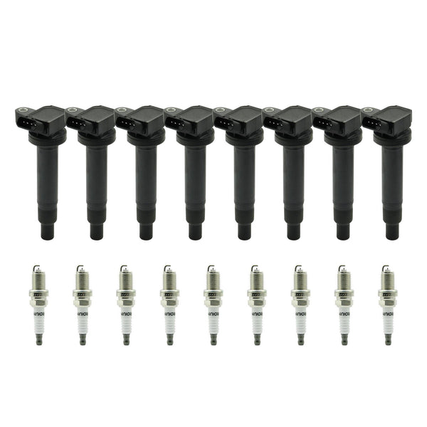 1998-2007 Lexus LX470 4.7L 8PCS Ignition Coil+Spark Plug UF230 90080-91180 Generic