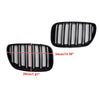 BMW X-Series X5 E53 2004-2006 Gloss Black Front Kidney Grille Grill