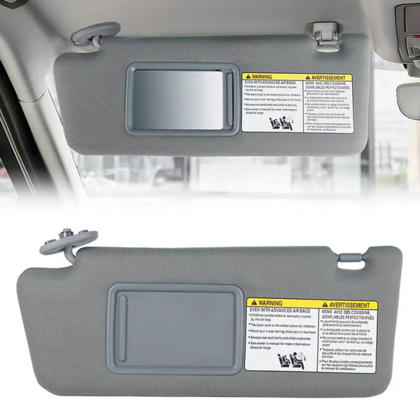Gray Left Side Sun Visor 74320-04181-B1 For Toyota Tacoma 2005-2015