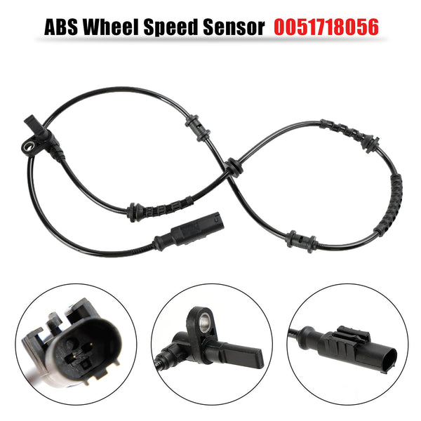 2006-2012 Fiat Panda 169 1.3 D Multijet Hatchback ABS Wheel Speed Sensor Front Left/Right 0051718056 0265007448 Generic