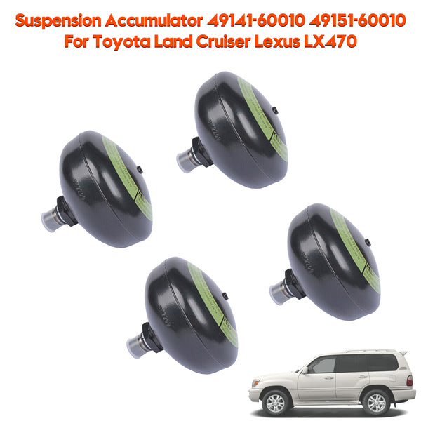 1998/01-2007/08 Lexus Lexus LX470 UZJ100 Suspension Accumulator 49141-60010 49151-60010 Generic