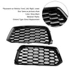 2018-2022 Audi Q5 2Pcs Front Bumper Cover Grill Grille Bezel Insert Mesh 80A807679D Generic